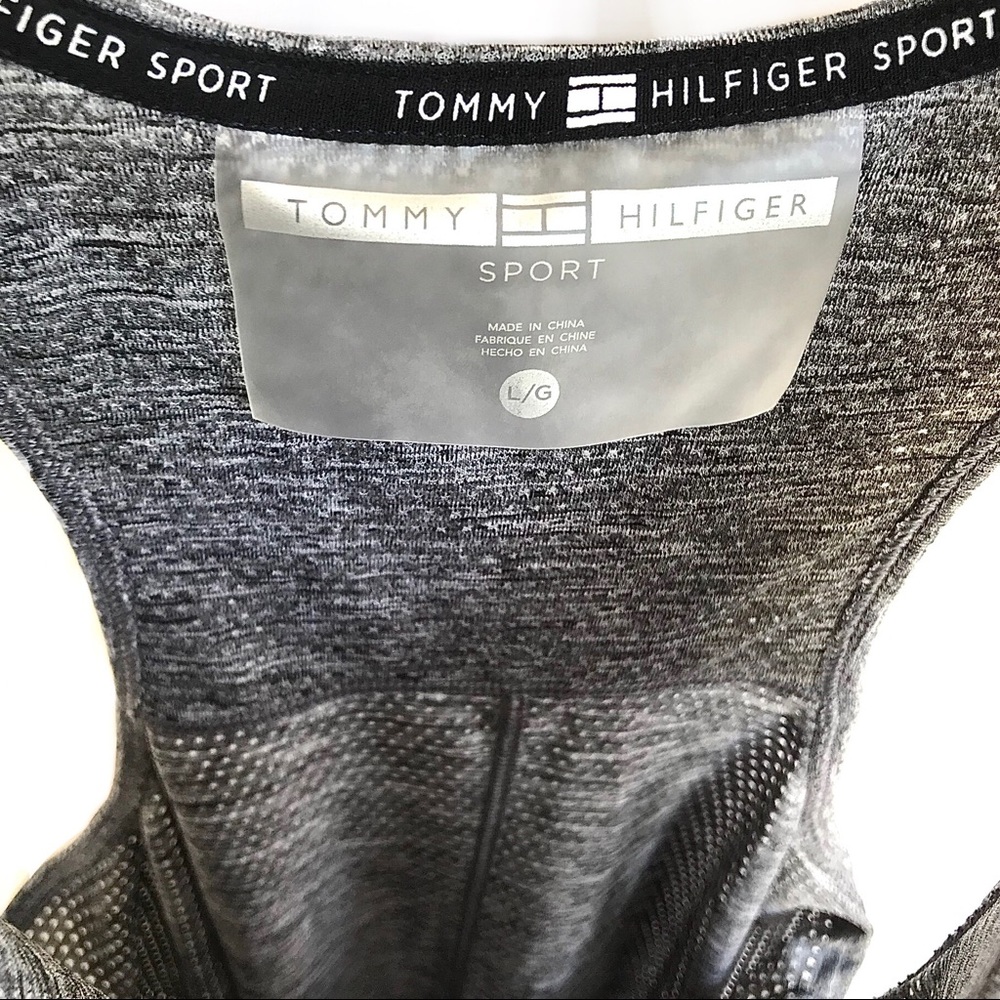 Tommy Hilfiger Sport Mesh Racerback Tunic Tank Top - Picture 6 of 15